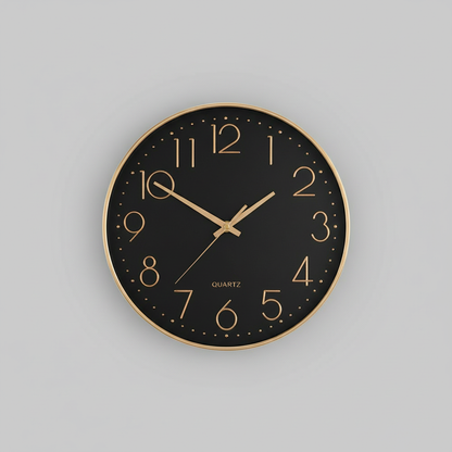 BlushTime | Moderne Roségoldene Wanduhr 30 cm