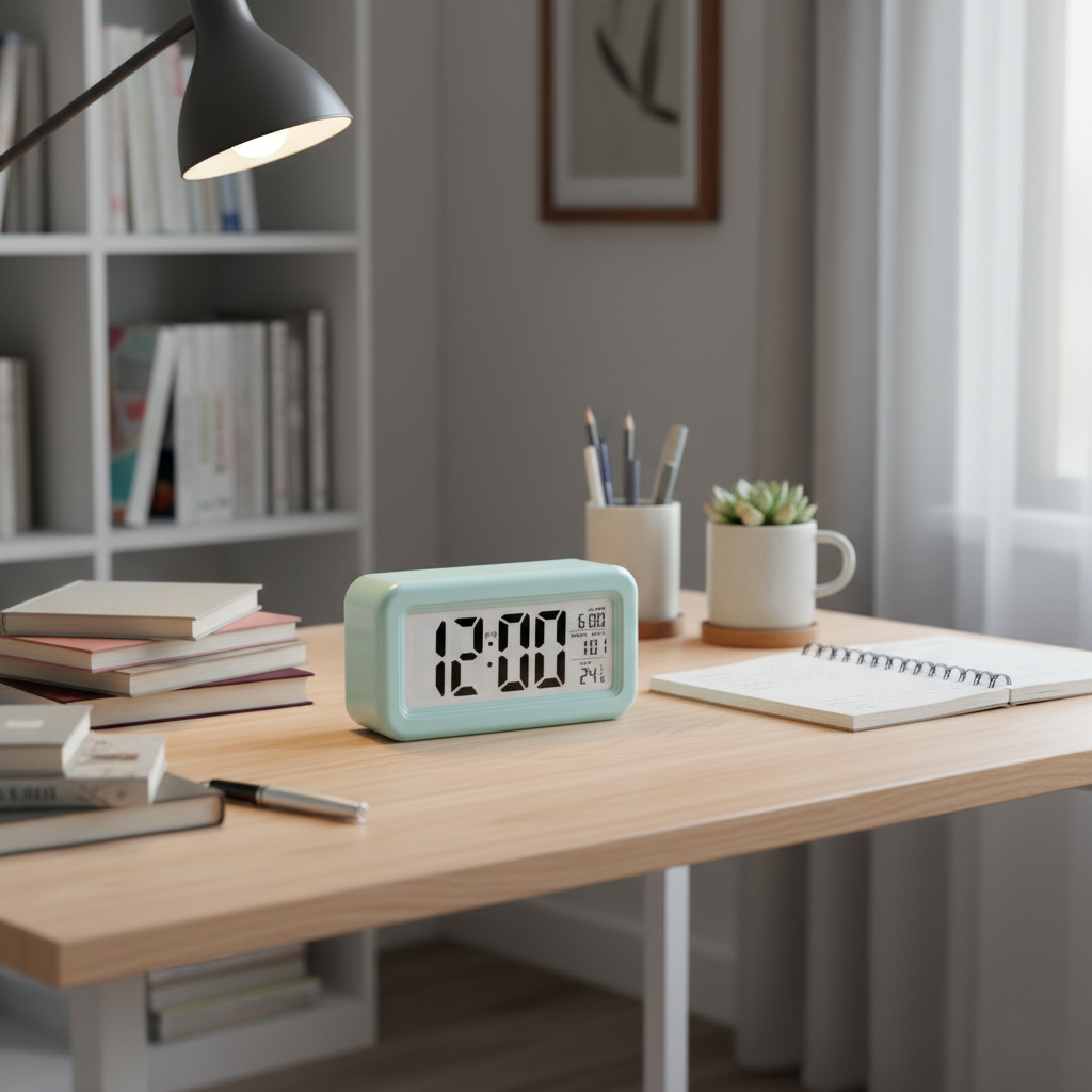 Digitaler Wecker mit LCD-Bildschirm | Modernes Design kaufen