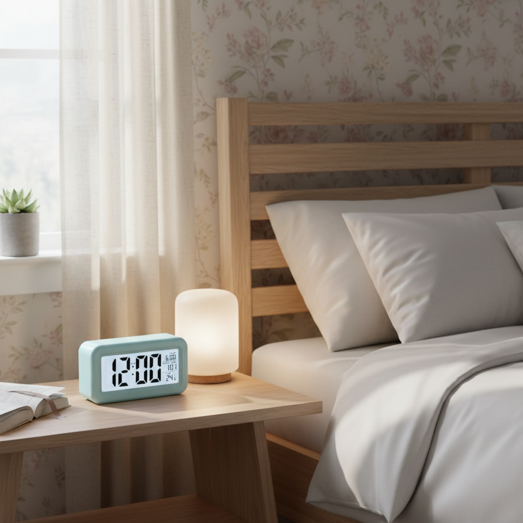 Digitaler Wecker mit LCD-Bildschirm | Modernes Design kaufen