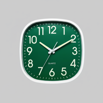 Einfache Quadratische Wanduhr | Moderne Wanddekoration