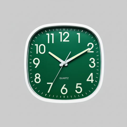 Einfache Quadratische Wanduhr | Moderne Wanddekoration