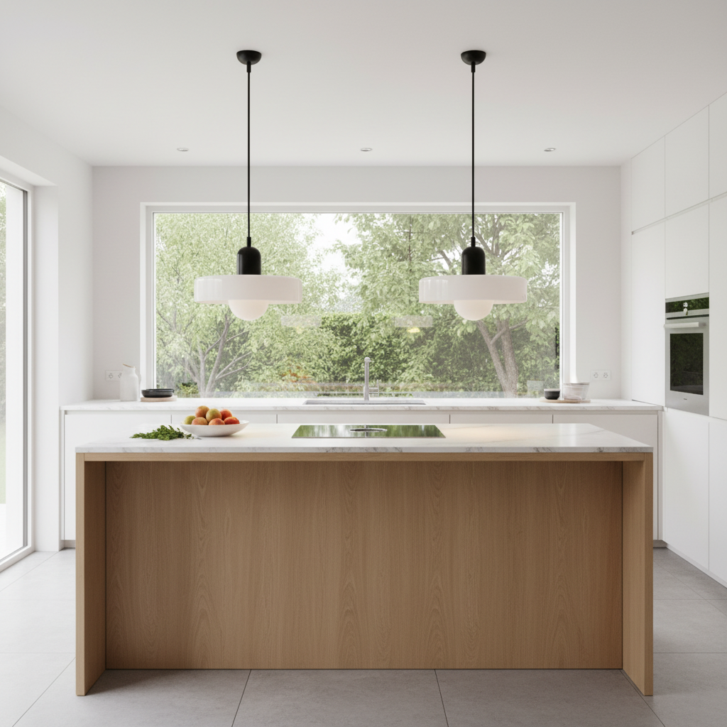 GlowGlass | Deckenlampe Wohnzimmer mit Handgefertigtem Design