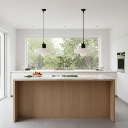 GlowGlass | Deckenlampe Wohnzimmer mit Handgefertigtem Design