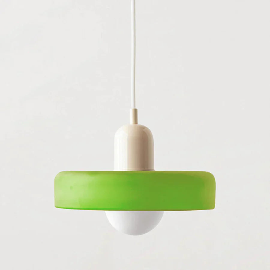 GlowGlass | Deckenlampe Wohnzimmer mit Handgefertigtem Design