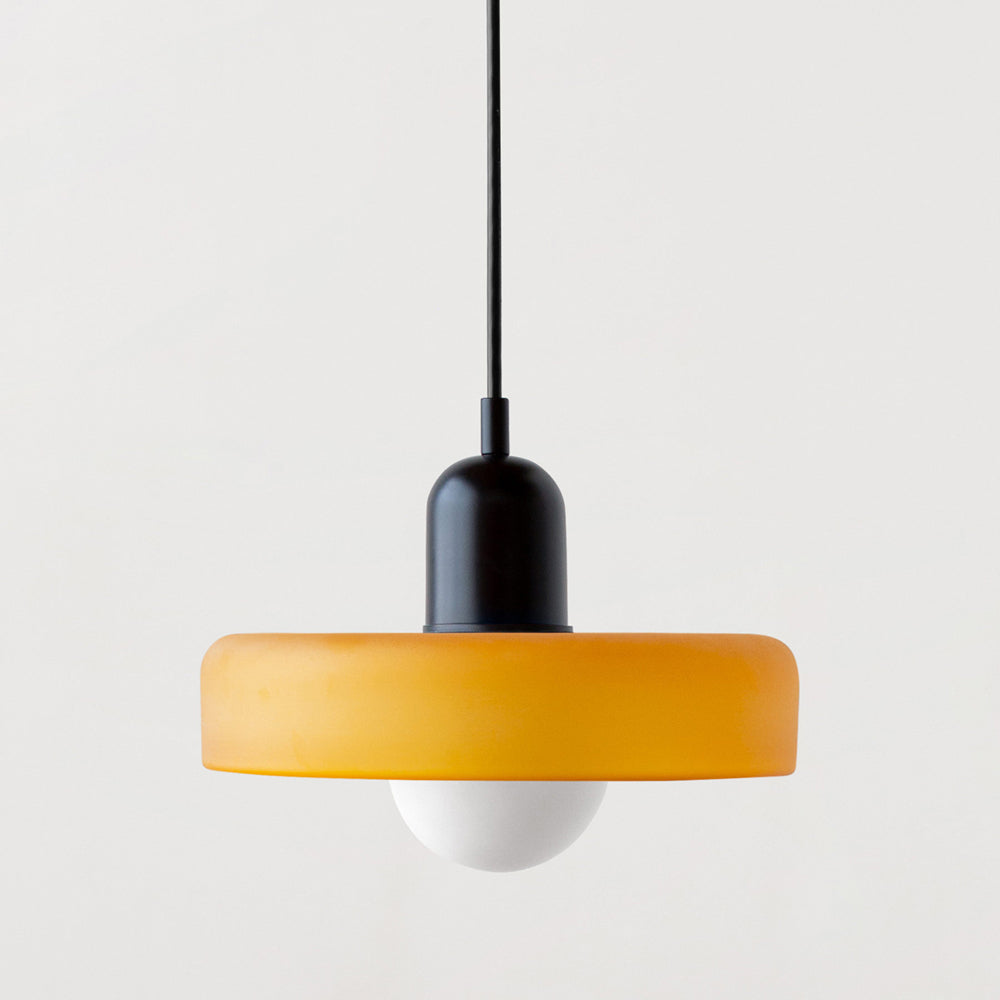 GlowGlass | Deckenlampe Wohnzimmer mit Handgefertigtem Design
