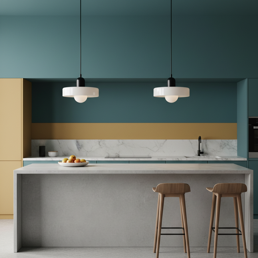 GlowGlass | Deckenlampe Wohnzimmer mit Handgefertigtem Design