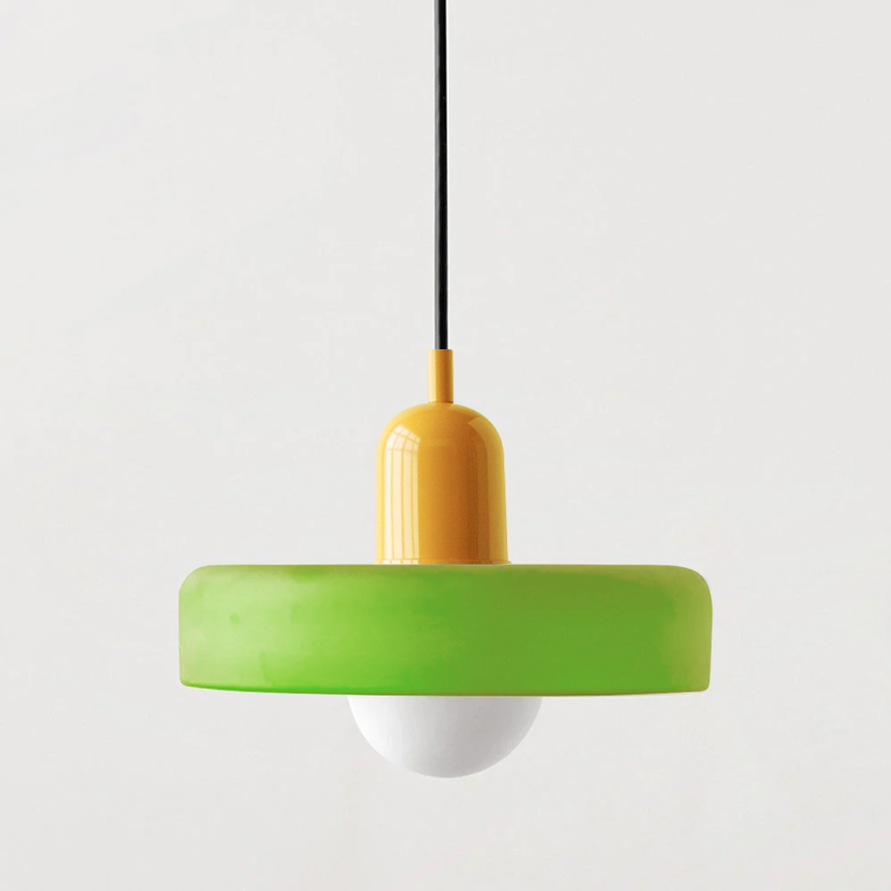 GlowGlass | Deckenlampe Wohnzimmer mit Handgefertigtem Design