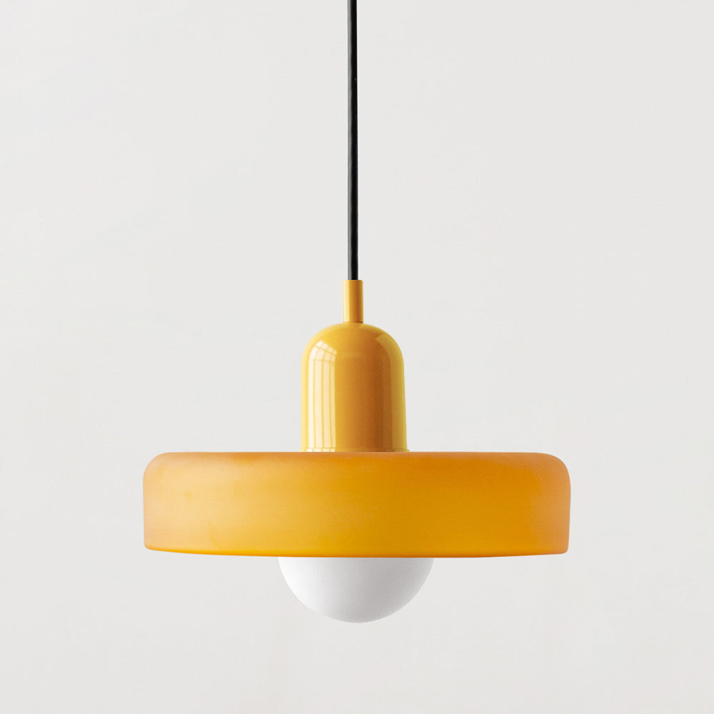 GlowGlass | Deckenlampe Wohnzimmer mit Handgefertigtem Design