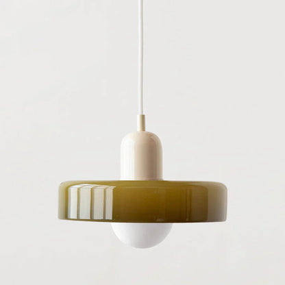 GlowGlass | Deckenlampe Wohnzimmer mit Handgefertigtem Design