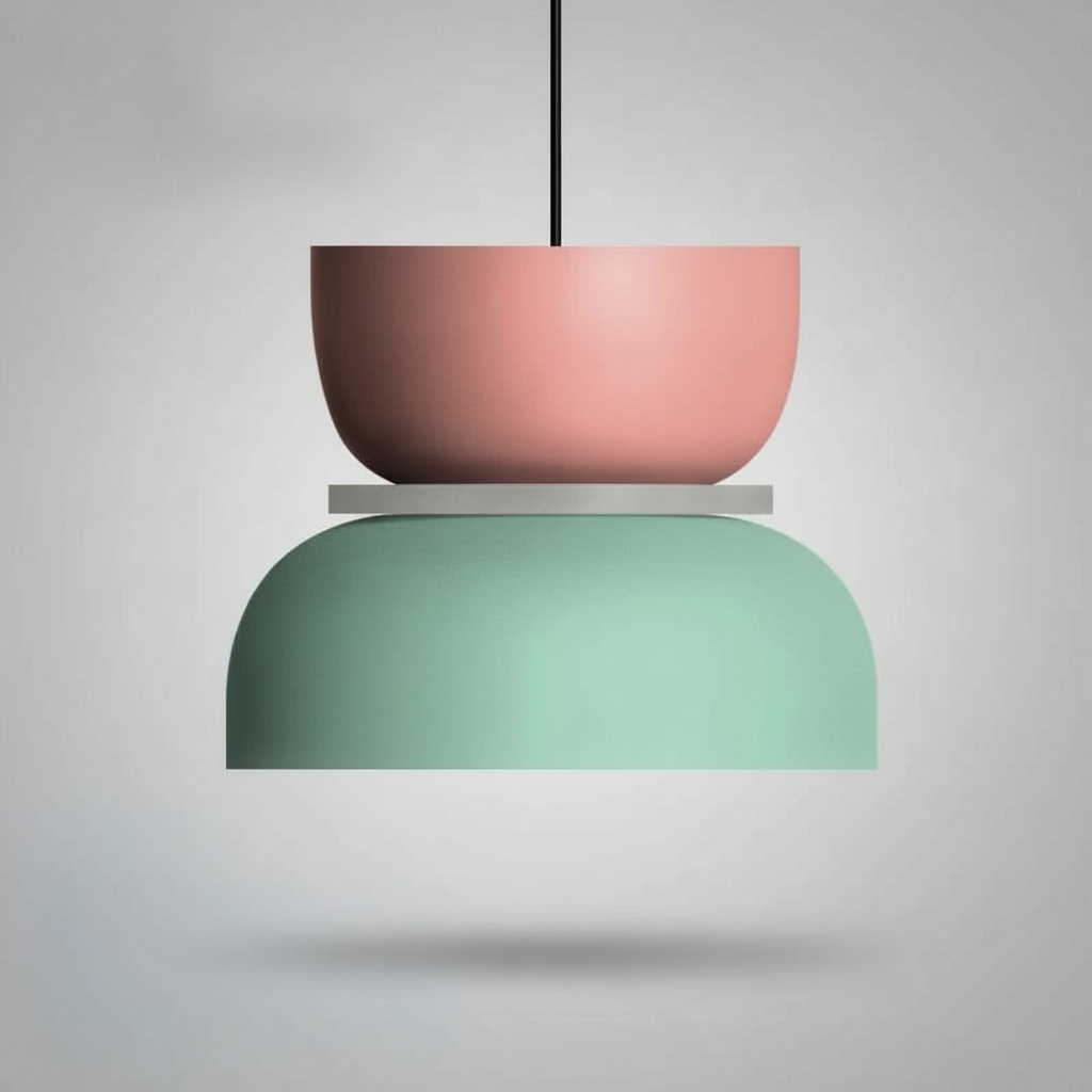 MeloGlow | Pendelleuchte für Esszimmer in Pastellfarben