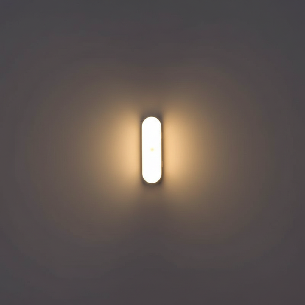 Wiederaufladbare LED Wandleuchte | Kabellose Wandlampe mit Bewegungssensor