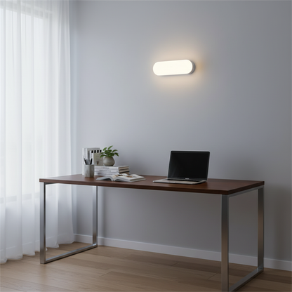 Wiederaufladbare LED Wandleuchte | Kabellose Wandlampe mit Bewegungssensor